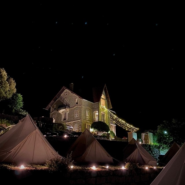 Glamping by night